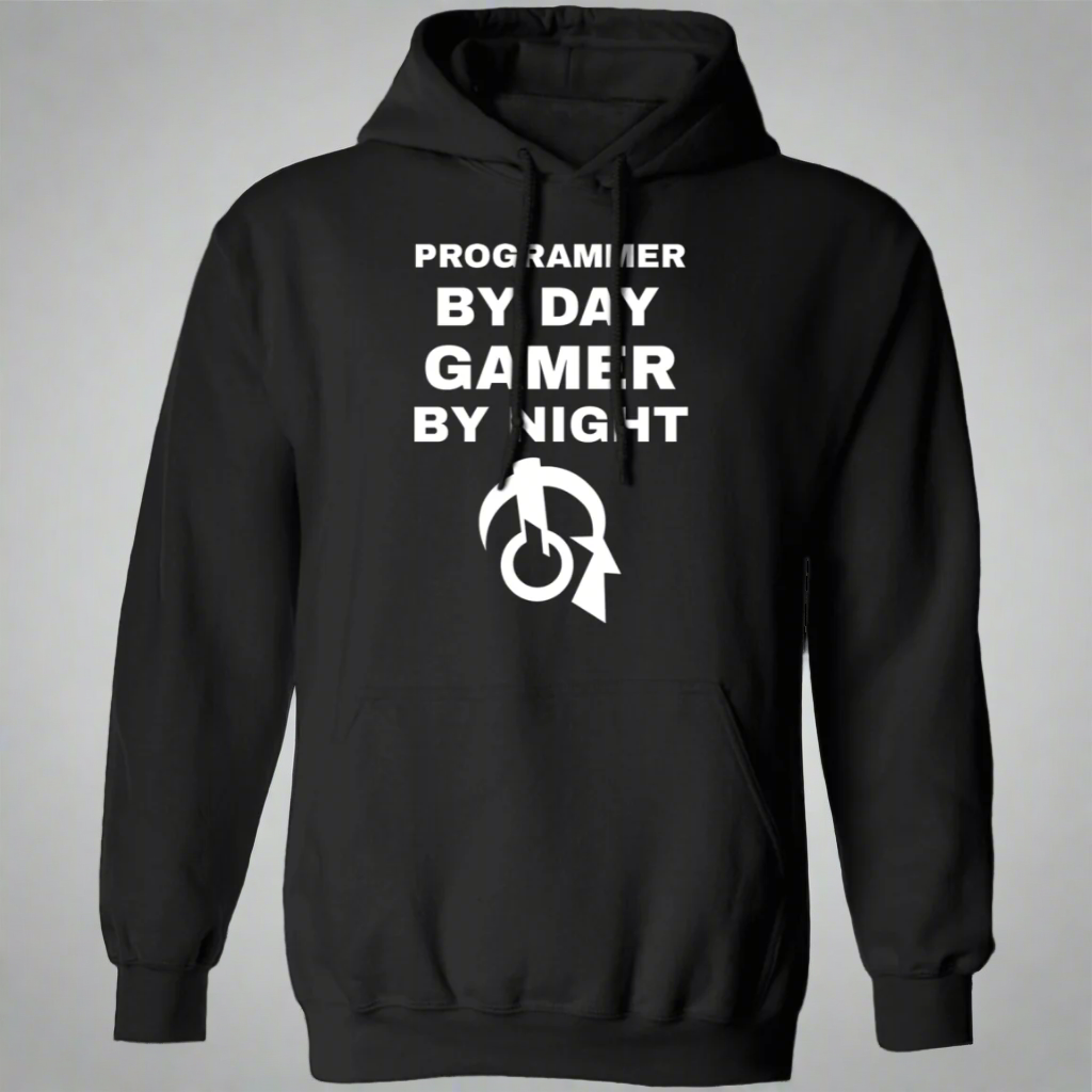 Programmer By Day Gamer By Night Hoodie