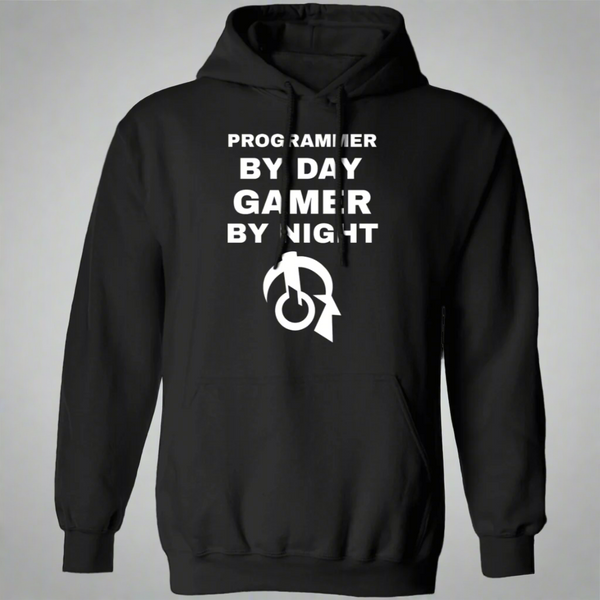 Programmer By Day Gamer By Night Hoodie