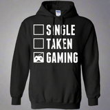 Single Taken Gaming Video Gamer Pullover Hoodie 8 oz. Single Taken Gaming Video Gamer Pullover Hoodie 8 oz.