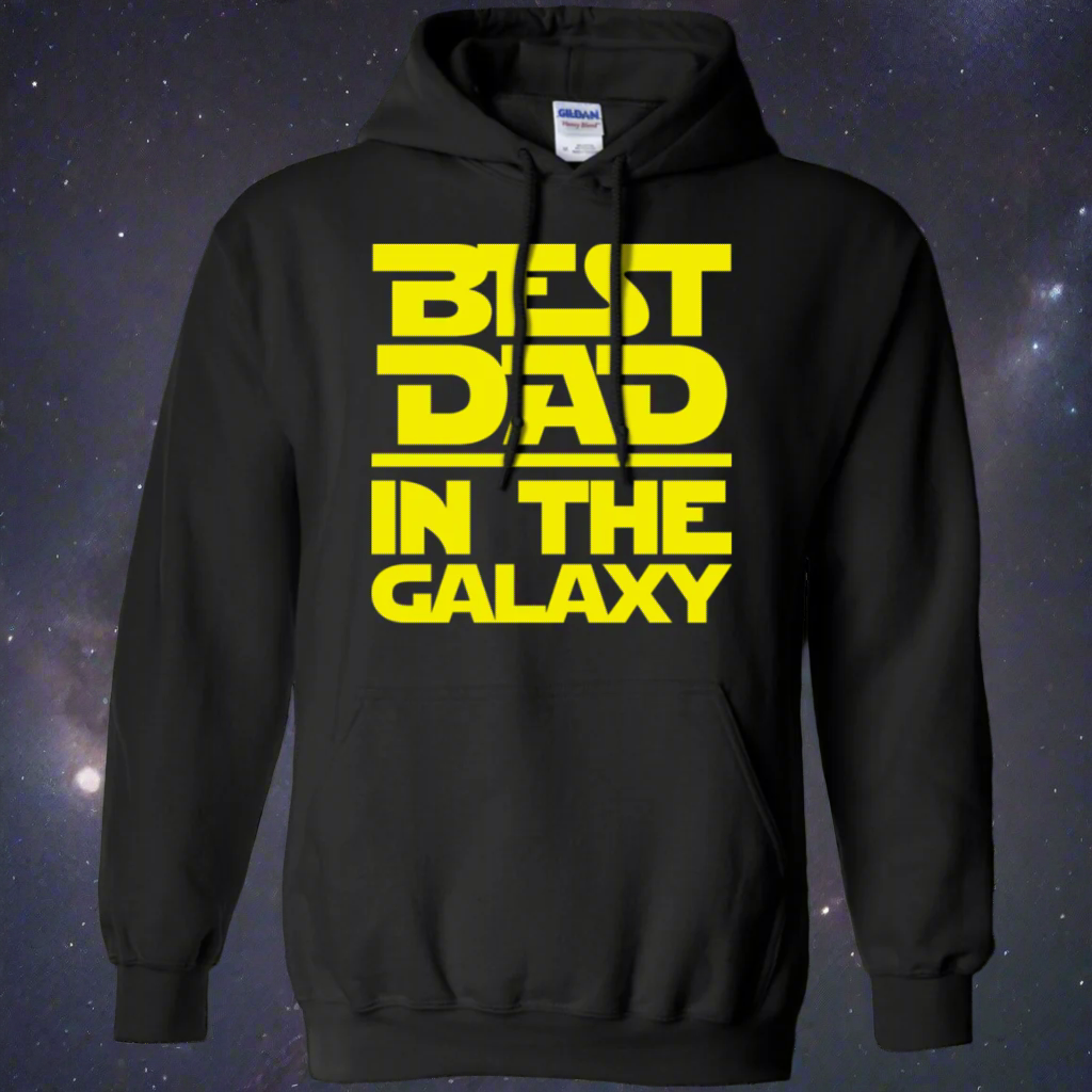 Best Dad In The Galaxy Pullover Hoodie 8 oz. Main image