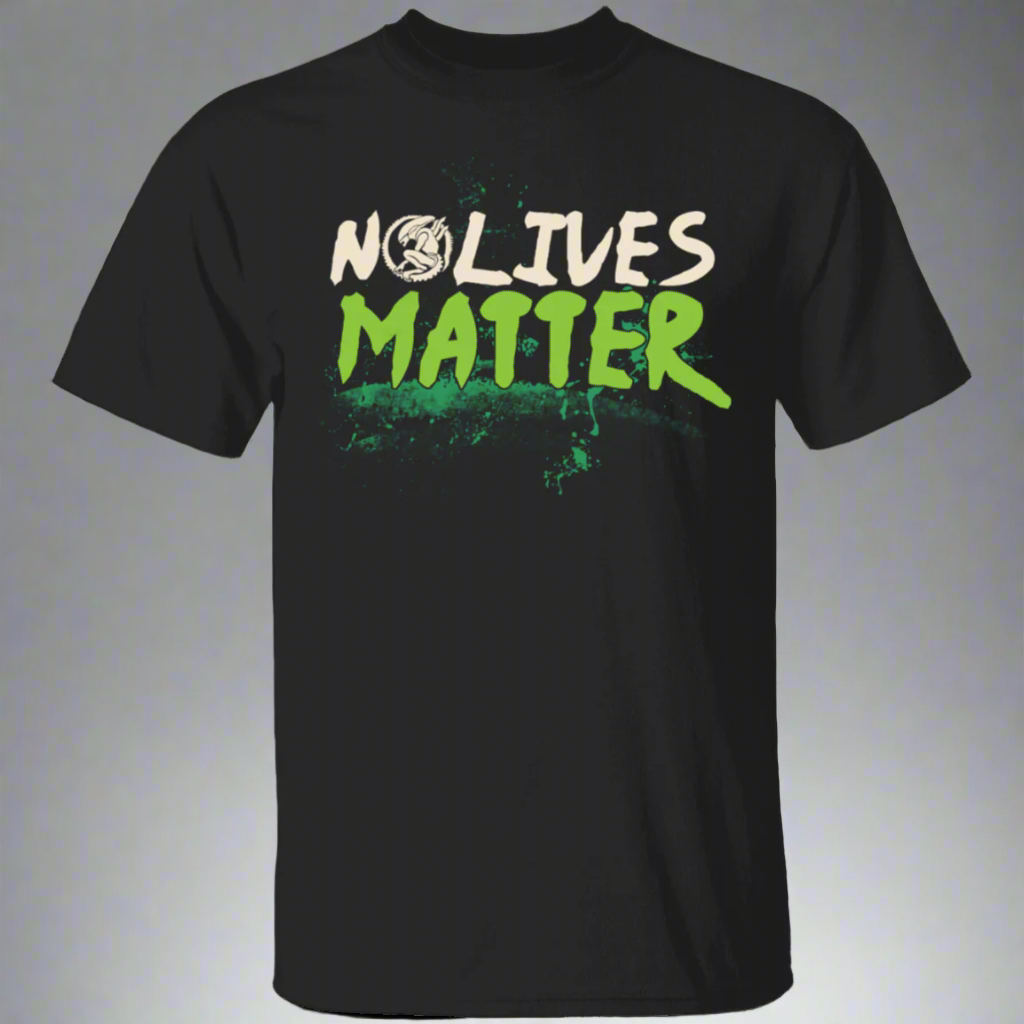 No Lives Matter Alien Sci Fi T-Shirt Main image