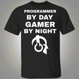 Programmer By Day Gamer By Night T-Shirt Programmer By Day Gamer By Night T-Shirt