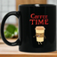Coffee Time - Coffee Lovers 11 oz. Black Mug
