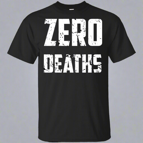 Zero Deaths Video Game Cotton T-Shirt