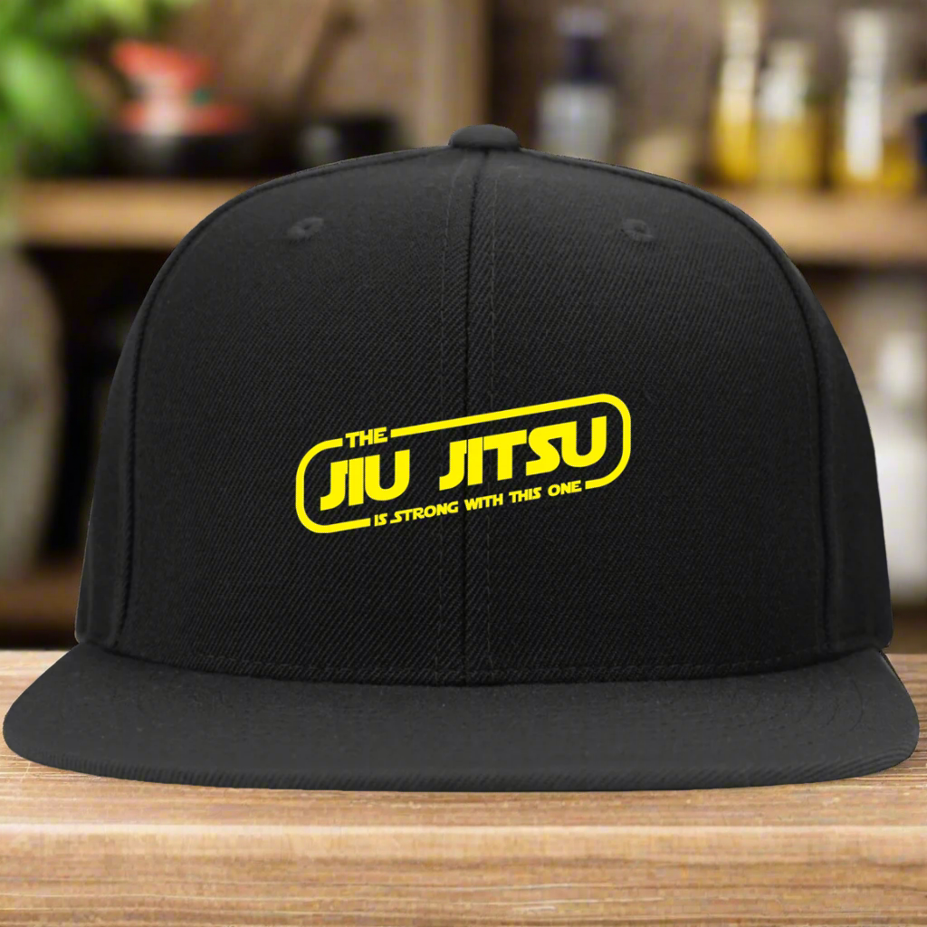 The Jiu Jitsu Is Strong With This One BJJ Brazilian Jiu Jitsu Snapback Hat Main image