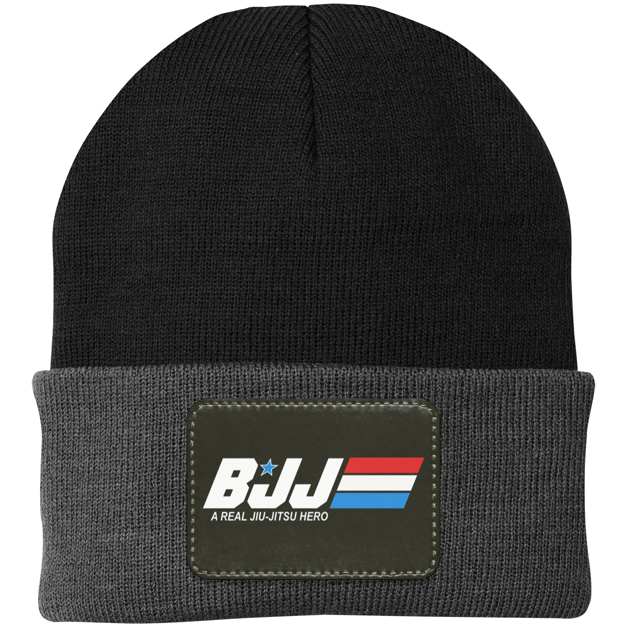 BJJ A Real Jiu Jitsu Hero BJJ Acrylic Beanie | Brazilian Jiu Jitsu Hat