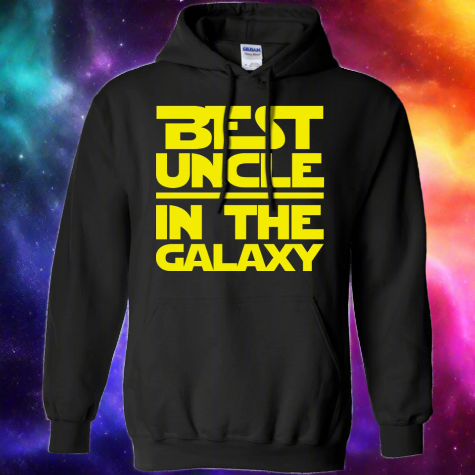Best Uncle In The Galaxy Pullover Hoodie 8 oz.