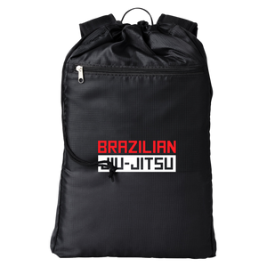 Brazilian Jiu Jitsu Logo BJJ Backpack Cinchback Backpack Brazilian Jiu Jitsu Logo BJJ Backpack Cinchback Backpack