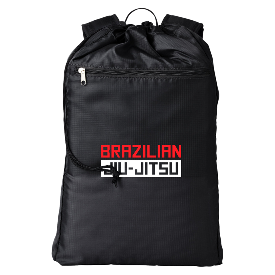Brazilian Jiu Jitsu Logo BJJ Backpack Cinchback Backpack