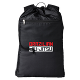 Brazilian Jiu Jitsu Logo BJJ Backpack Cinchback Backpack Brazilian Jiu Jitsu Logo BJJ Backpack Cinchback Backpack