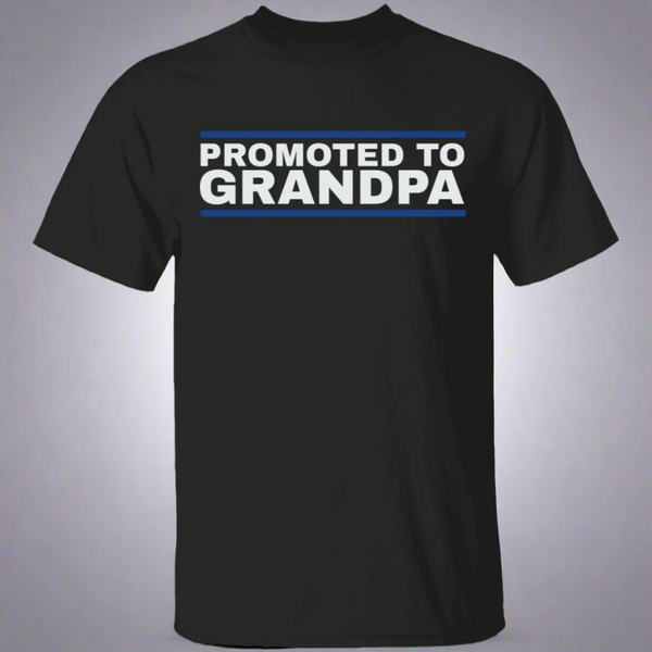 Promoted to Grandpa T-Shirt