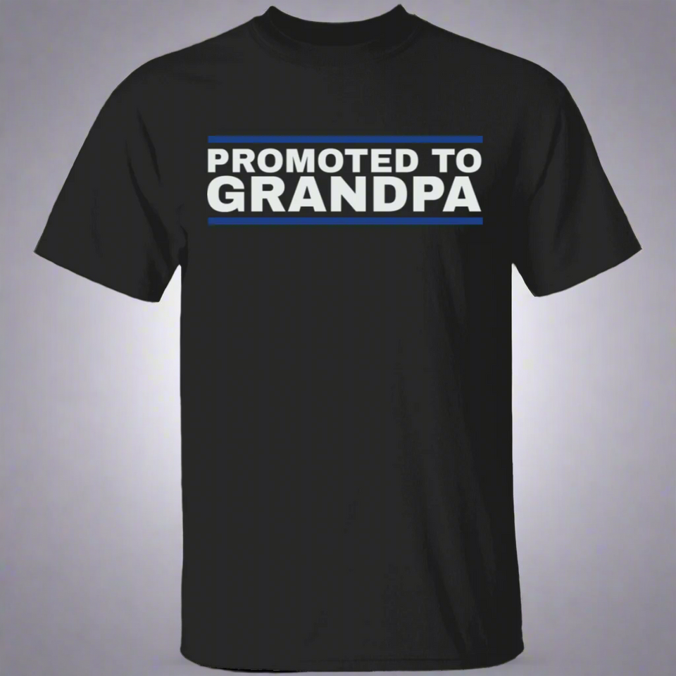 Promoted to Grandpa T-Shirt
