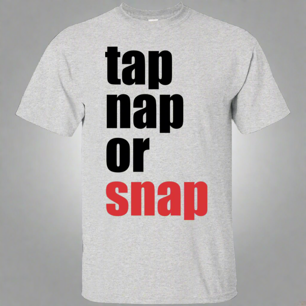 Brazilian Jiu Jitsu Tap Nap Or Snap BJJ T-Shirt Main image