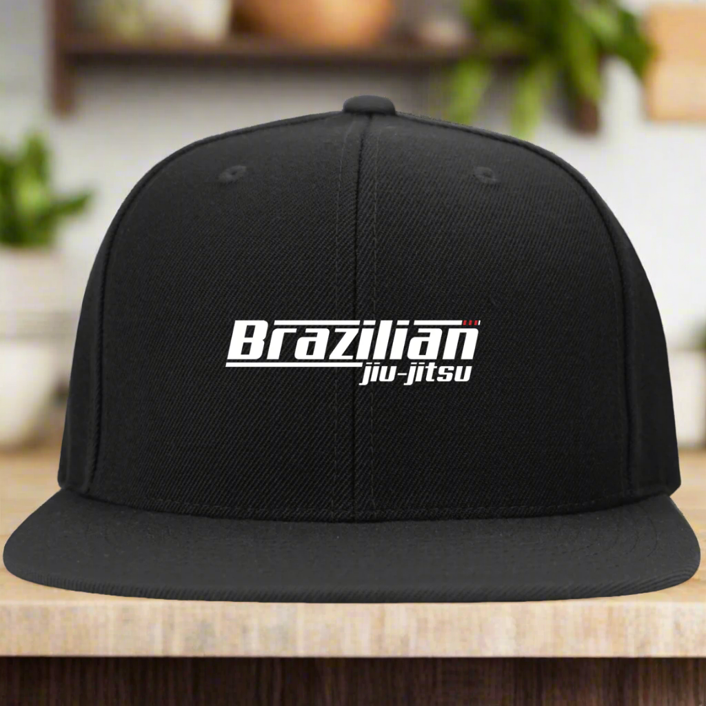 Brazilian Jiu Jitsu Belt BJJ Snapback Hat Main image