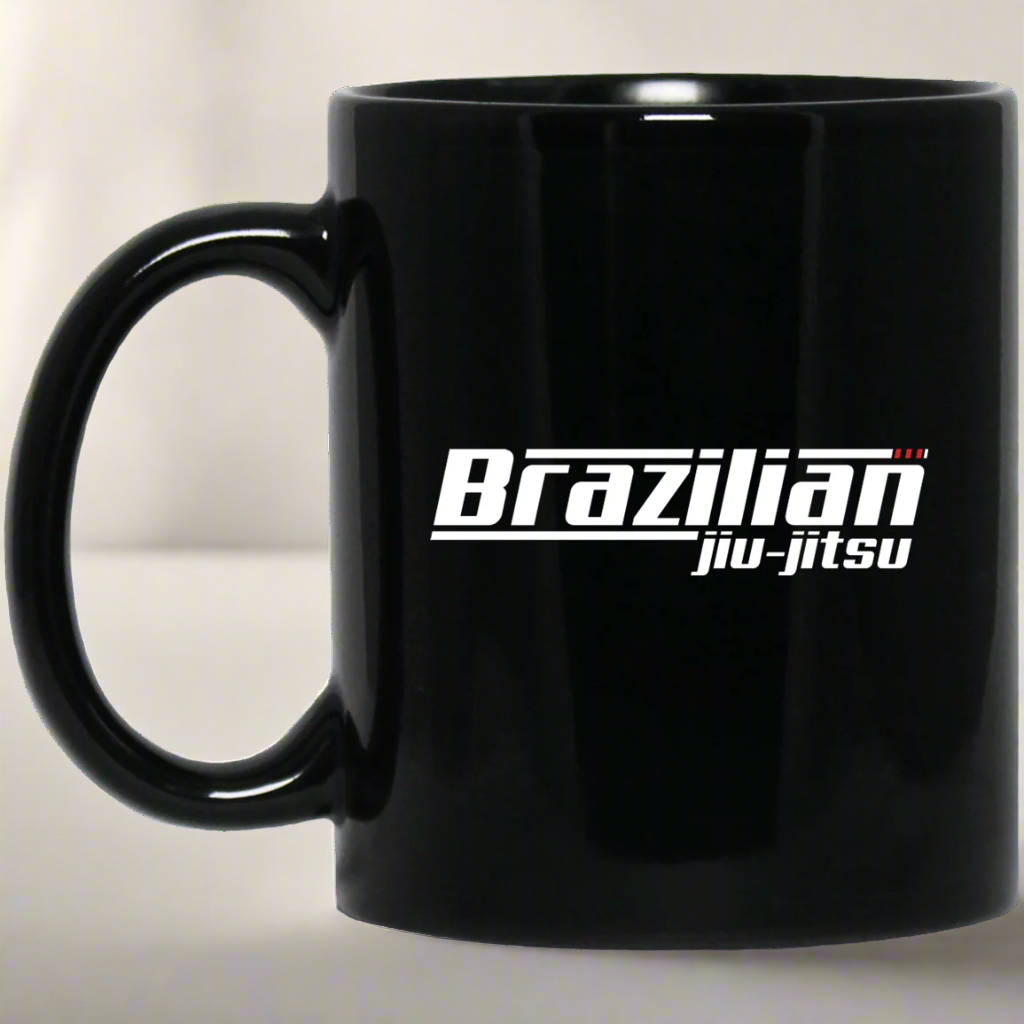 Brazilian Jiu Jitsu Belt BJJ 11 oz. Black Mug Main image