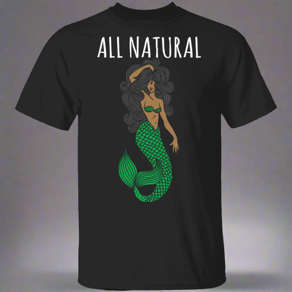 All Natural Mermaid T-Shirt Main image