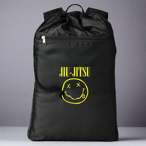 Brazilian Jiu Jitsu Smells Like Jiu-Jitsu Getaway Cinchback BJJ Backpack Brazilian Jiu Jitsu Smells Like Jiu-Jitsu Getaway Cinchback BJJ Backpack
