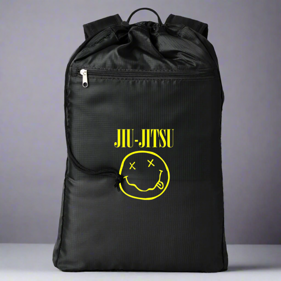Brazilian Jiu Jitsu Smells Like Jiu-Jitsu Getaway Cinchback BJJ Backpack