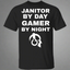 Janitor By Day Gamer By Night T-Shirt