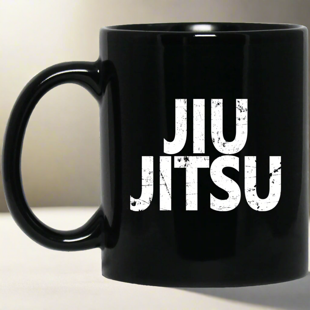 Brazilian Jiu Jitsu JJ BJJ 11 oz. Black Mug Main image