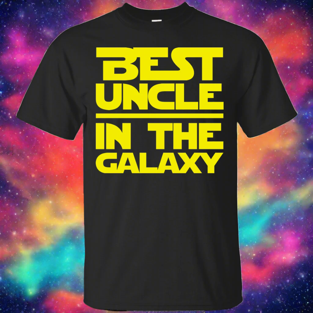 Best Uncle In The Galaxy Shirt Main image