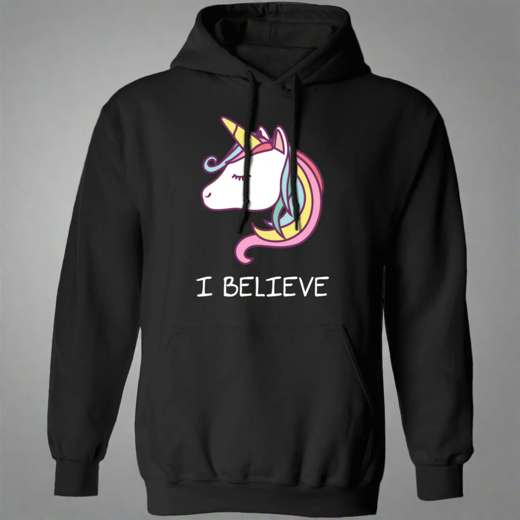 I Believe Unicorn Hoodie Main image