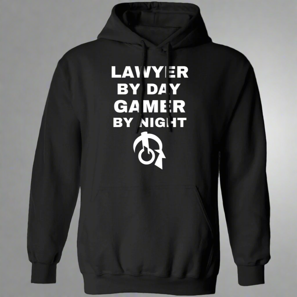 Lawyer By Day Gamer By Night Hoodie Main image