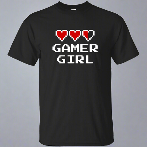 Gamer Girl Video Gaming Shirt