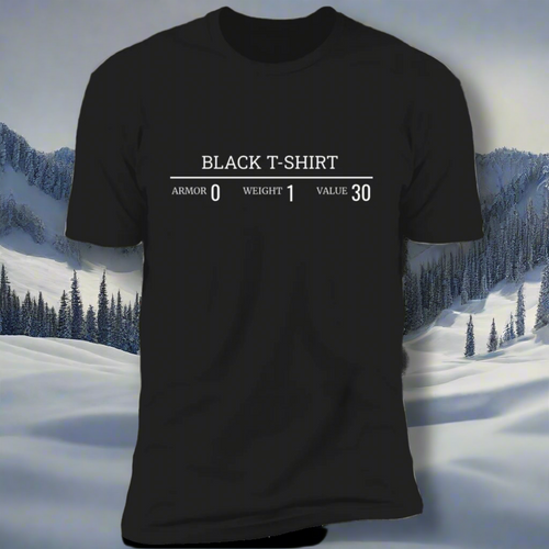 Black RPG Premium Short Sleeve T-Shirt