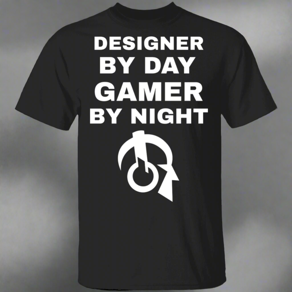 Designer By Day Gamer By Night T-Shirt
