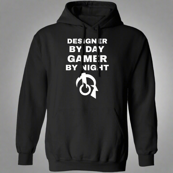 Designer By Day Gamer By Night Hoodie