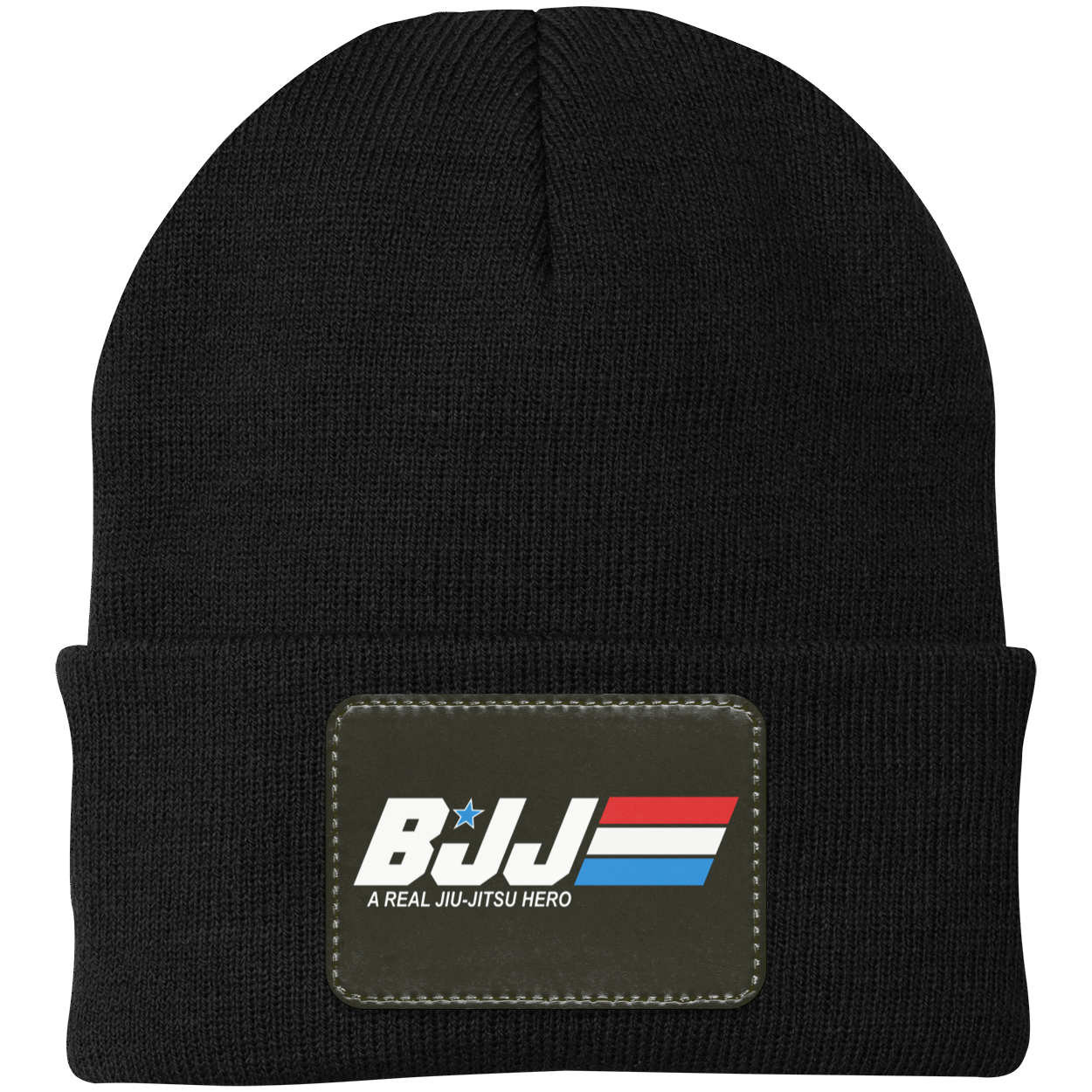 BJJ A Real Jiu Jitsu Hero BJJ Acrylic Beanie | Brazilian Jiu Jitsu Hat Secondary image