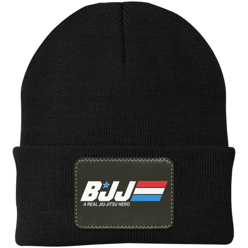 BJJ A Real Jiu Jitsu Hero BJJ Acrylic Beanie | Brazilian Jiu Jitsu Hat