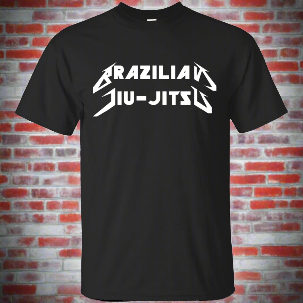Brazilian Jiu Jitsu Metal BJJ T-Shirt Main image