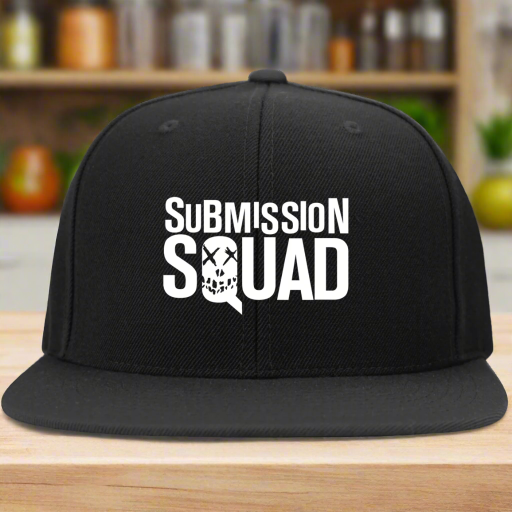 Brazilian Jiu Jitsu Submission Squad BJJ Snapback Hat Main image