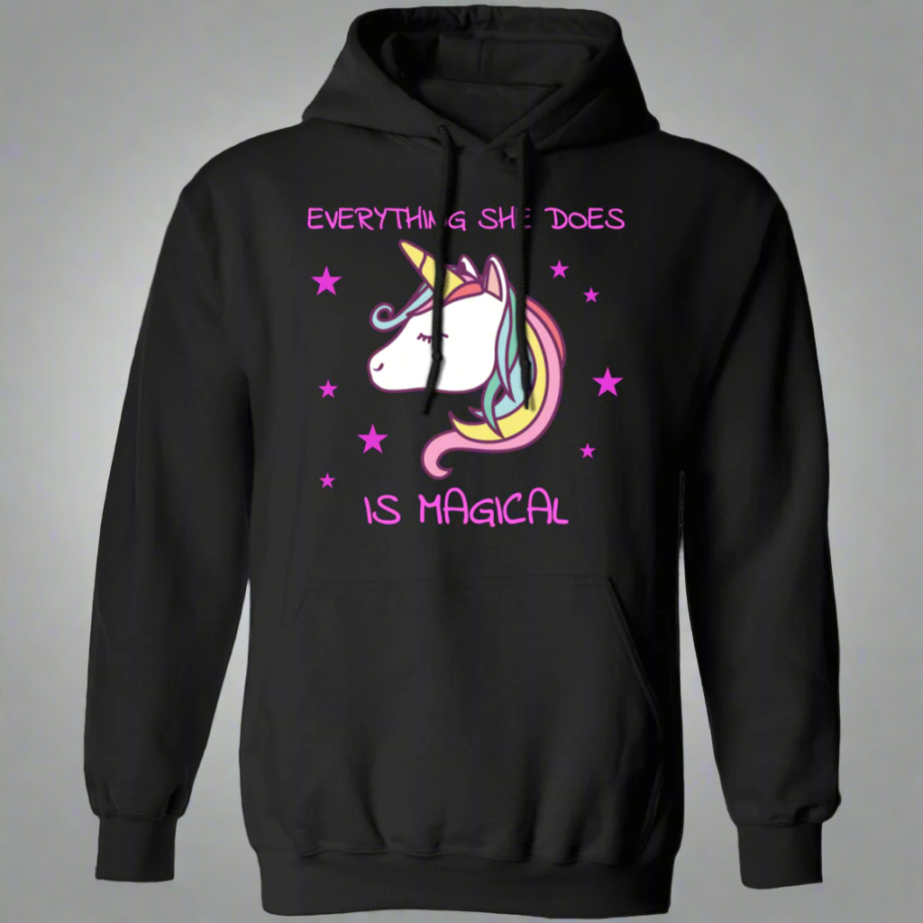 Everything She Does Is Magical Unicorn Hoodie Main image
