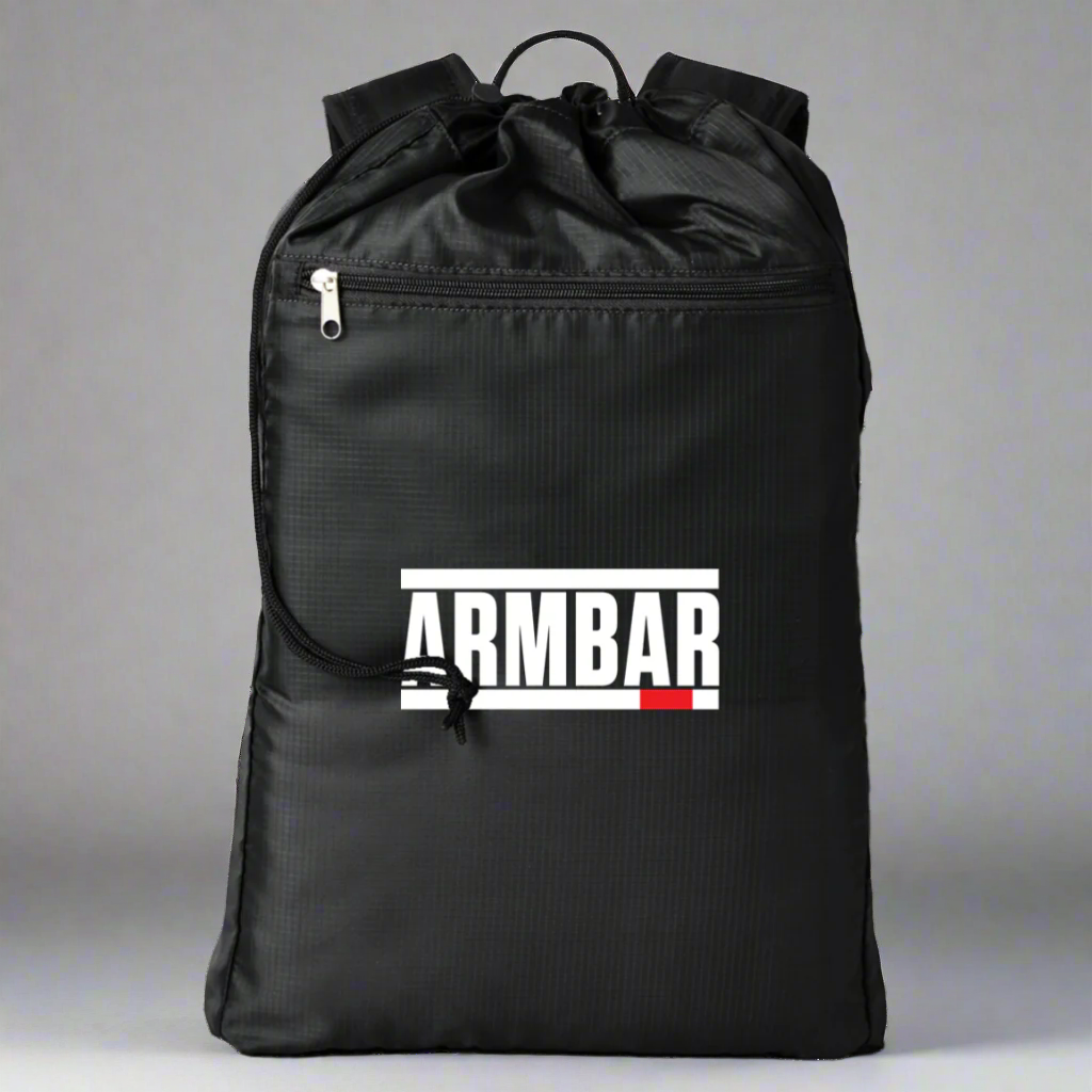 Brazilian Jiu Jitsu Armbar BJJ Backpack Cinchback Backpack Main image