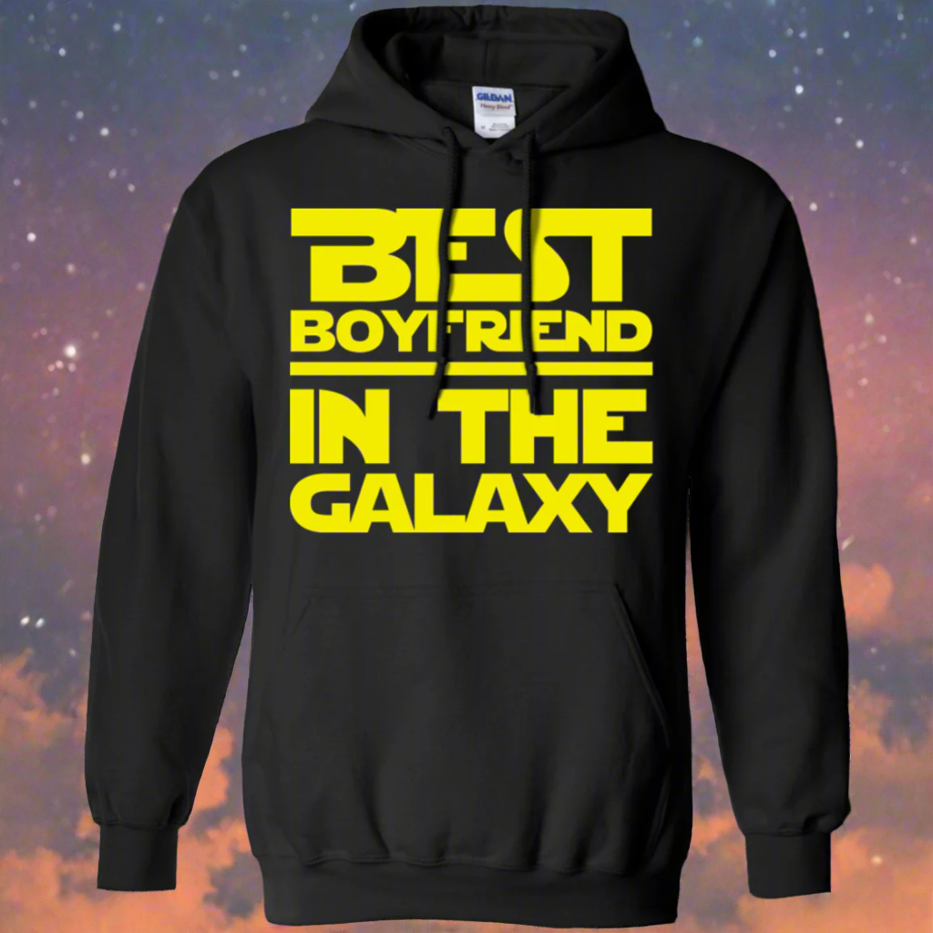 Best Boyfriend In The Galaxy Pullover Hoodie 8 oz. Main image