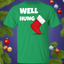 Well Hung Christmas Ugly Xmas T-Shirt