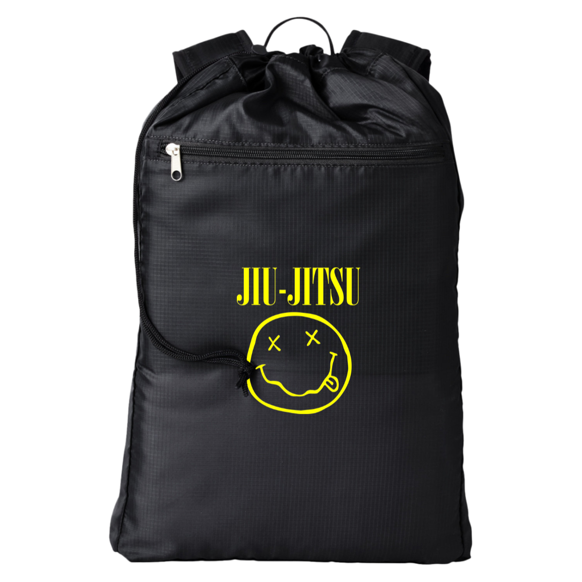 Brazilian Jiu Jitsu Smells Like Jiu-Jitsu Getaway Cinchback BJJ Backpack Secondary image