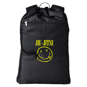 Brazilian Jiu Jitsu Smells Like Jiu-Jitsu Getaway Cinchback BJJ Backpack Brazilian Jiu Jitsu Smells Like Jiu-Jitsu Getaway Cinchback BJJ Backpack