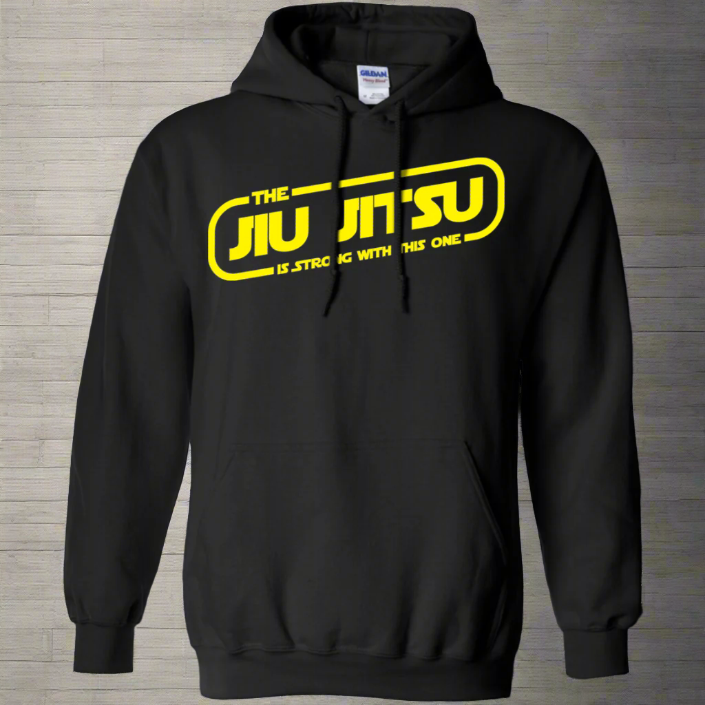The Jiu Jitsu Is Strong With This One BJJ Brazilian Jiu Jitsu Pullover Hoodie 8 oz. Main image