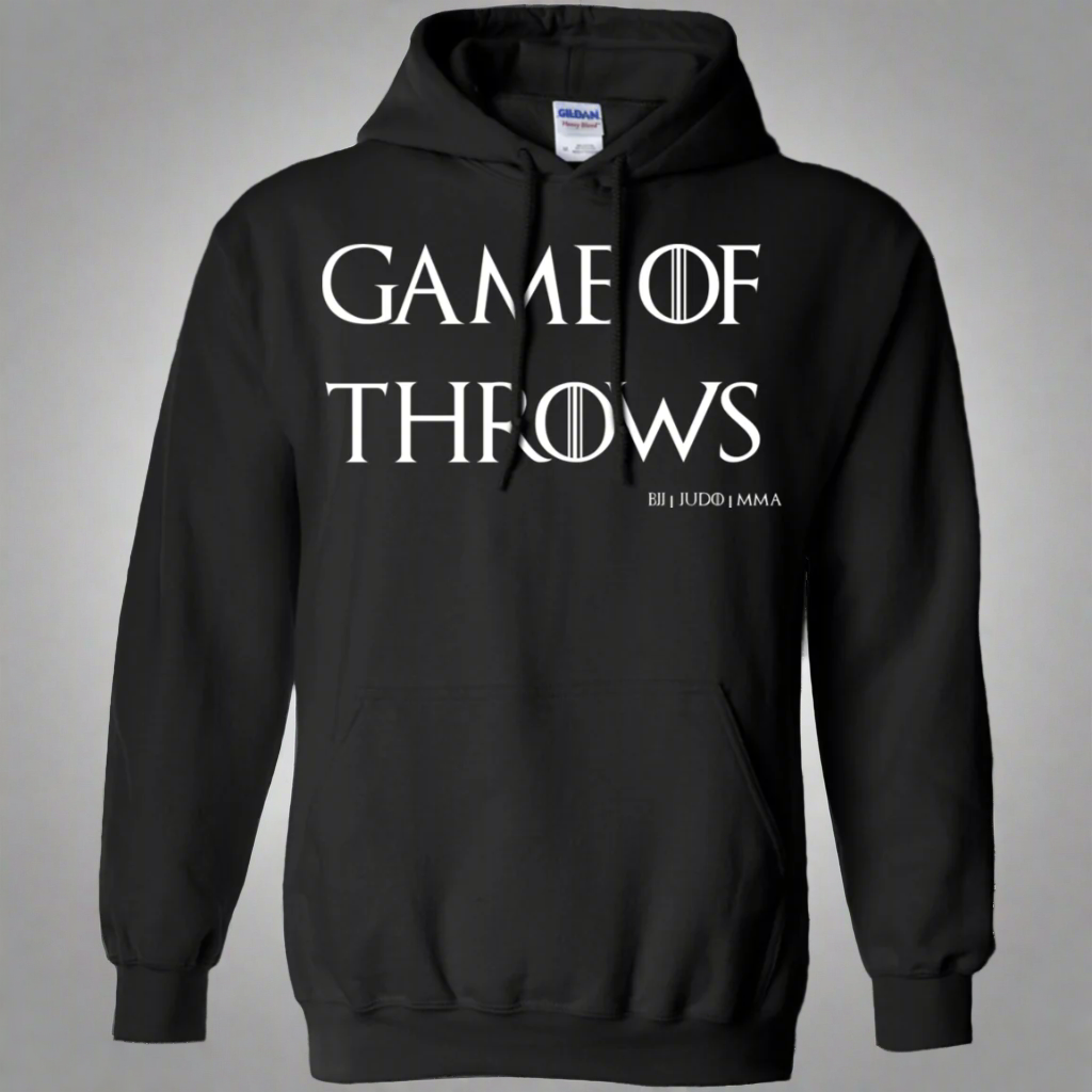 Game Of Throws Brazilian Jiu Jitsu Judo MMA Pullover Hoodie 8 oz. Main image
