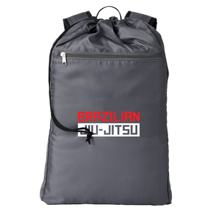 Brazilian Jiu Jitsu Logo BJJ Backpack Cinchback Backpack Brazilian Jiu Jitsu Logo BJJ Backpack Cinchback Backpack