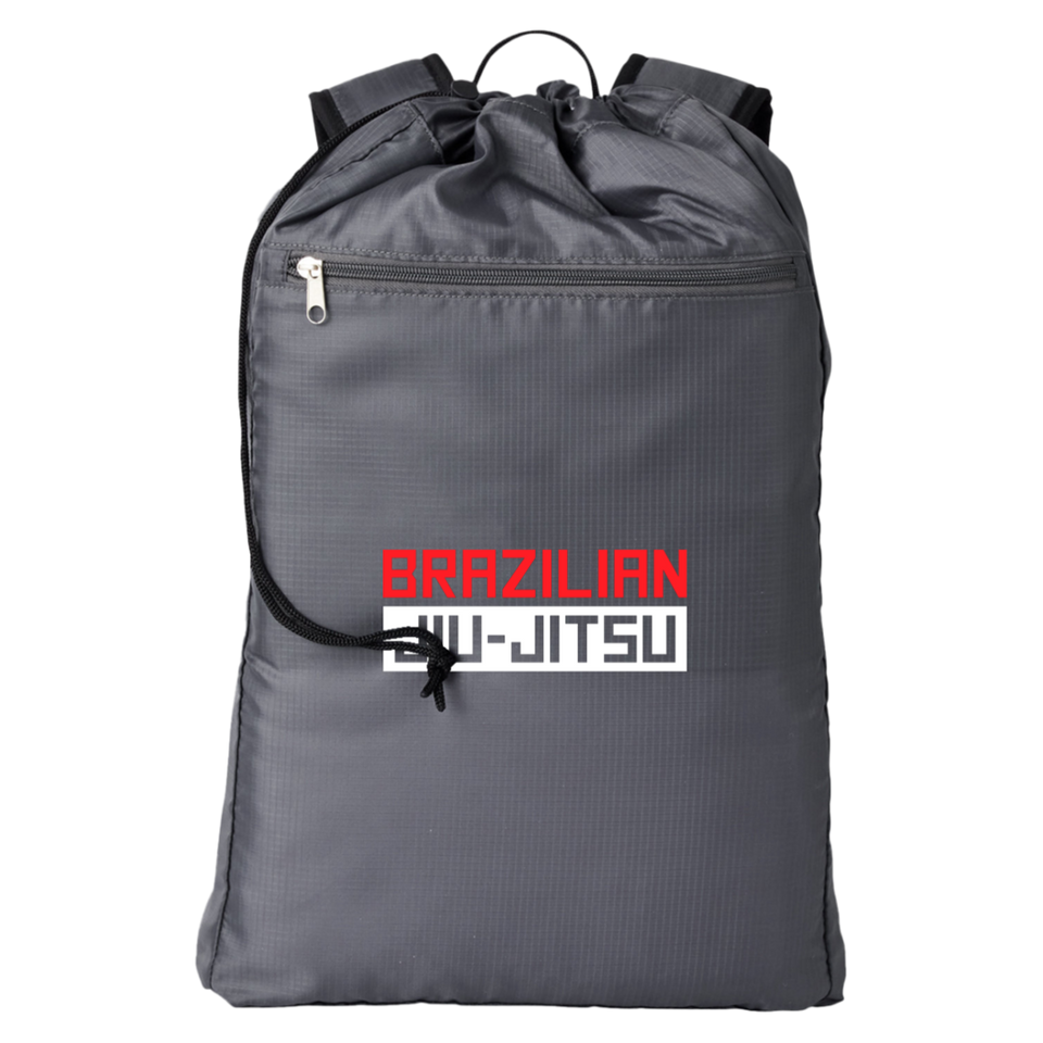 Brazilian Jiu Jitsu Logo BJJ Backpack Cinchback Backpack