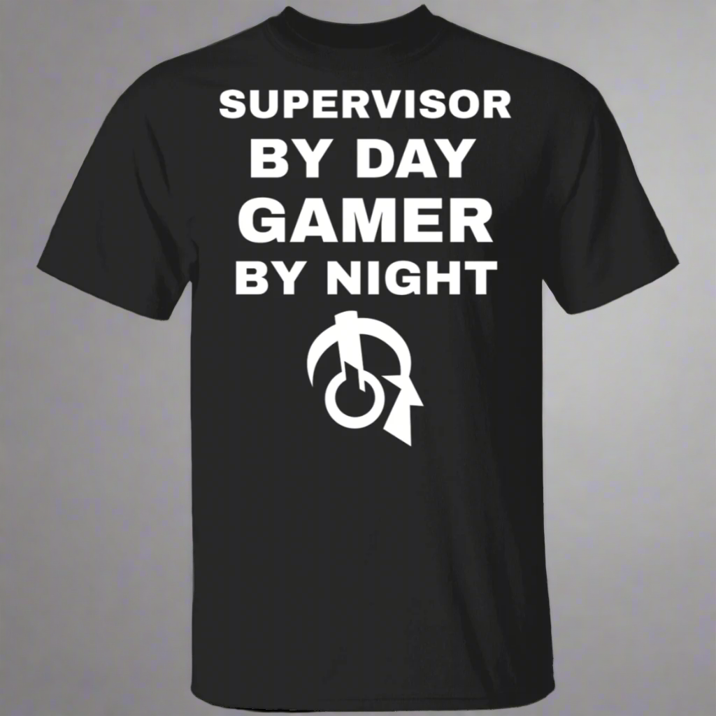 Supervisor By Day Gamer By Night T-Shirt