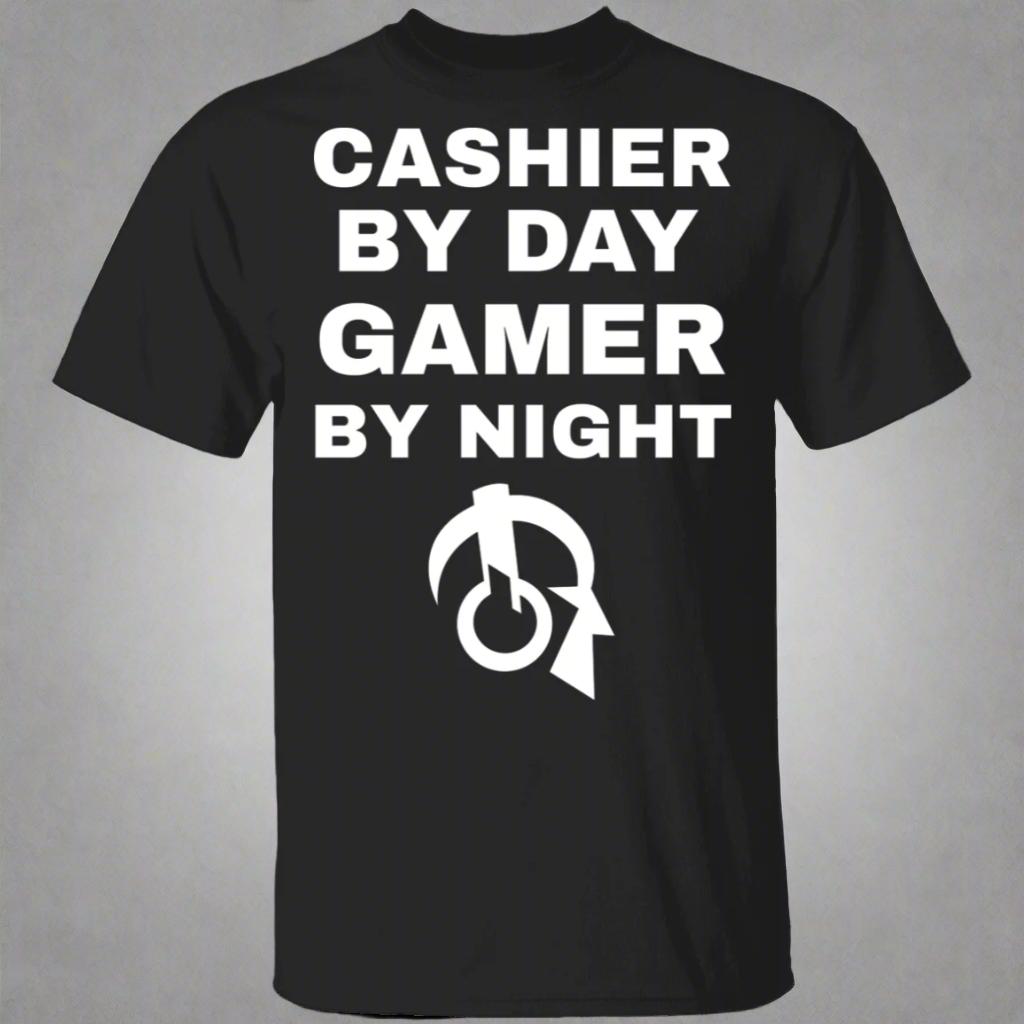 Cashier By Day Gamer By Night T-Shirt