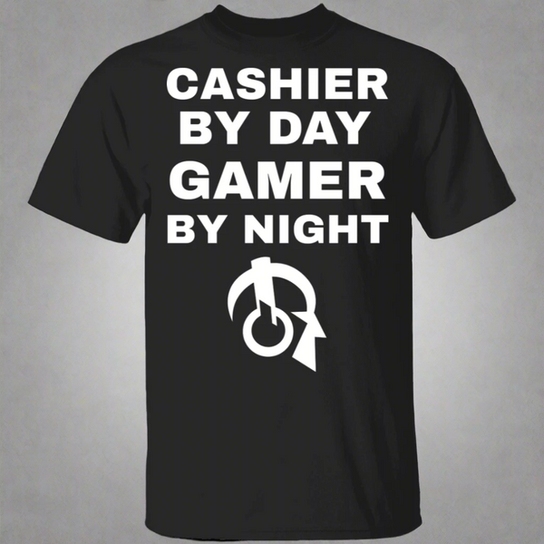Cashier By Day Gamer By Night T-Shirt