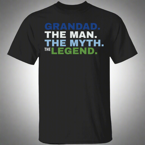 Grandad The Man The Myth The Legend T-Shirt