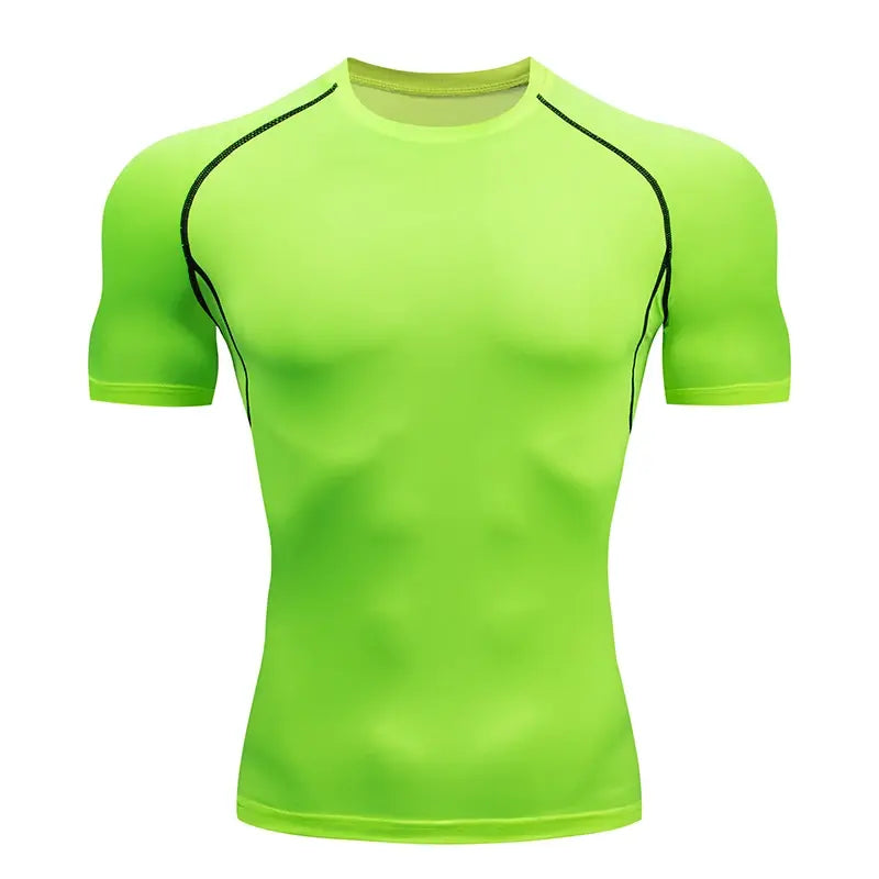 Men's Running Gym Compression T-shirt